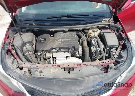 2017 Chevrolet Cruze Lt Auto из США, поврежденный, VIN 1G1BE5SM4H7134495